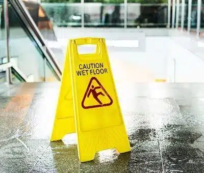 Slip and fall case